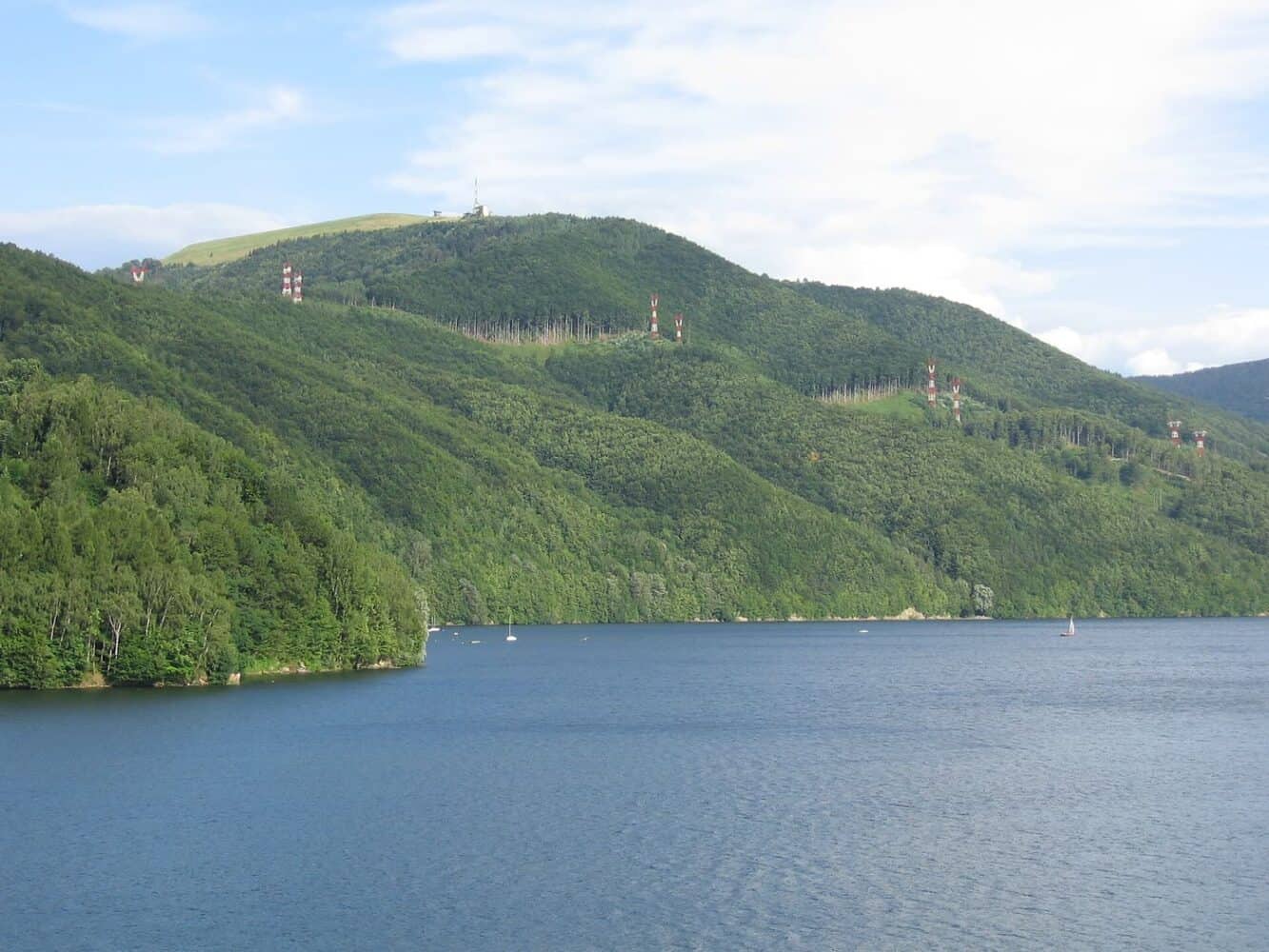 Hora Żar a Jezioro Międzybrodzkie (Beskid Mały)