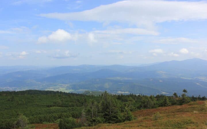 Výhled z Pilska (Beskid Żywiecki)