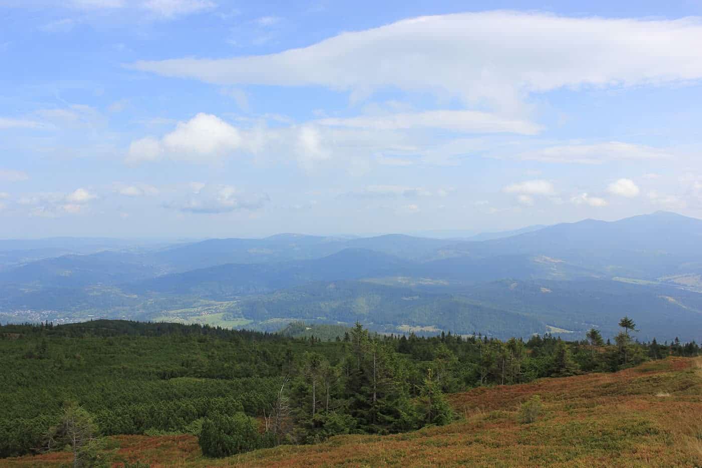 Výhled z Pilska (Beskid Żywiecki)